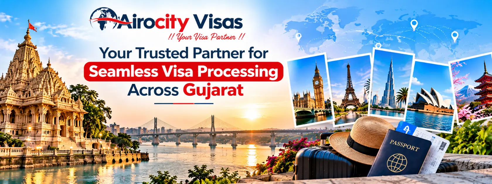 Your Trusted Partner for Seamless Visa Processing Across Gujarat